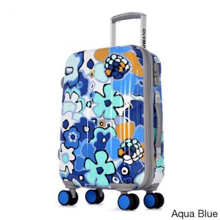 Olympia Blossom Ii 25 inch Hardside Spinner Upright Suitcase