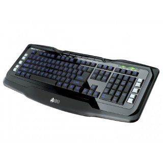 Azio KB555U Levetron USB Gaming Keyboard Computers & Accessories