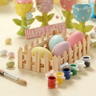 paint your own easter egg kit by the contemporary home
