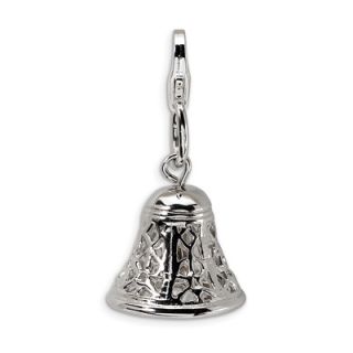Amore La Vita™ Wedding Bell Charm in Sterling Silver   Zales