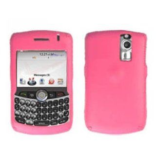 Hard Plastic Snap on Cover Fits RIM Blackberry 8300 8310 8320 8330 Curve Leather Hot Pink Executive AT&T, Sprint, Verizon Cell Phones & Accessories