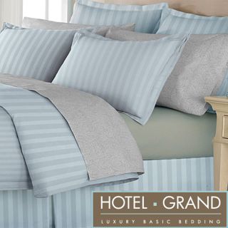 Hotel Grand Oversized 500 Thread Count 4 piece Duvet Set With Bedskirt