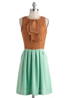 Feeling Mint Chocolate Chipper Dress  Mod Retro Vintage Dresses