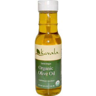 Kevala Organic Extra Virgin Olive Oil 8oz  Organic Unrefined Olive Oil  Grocery & Gourmet Food