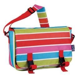 Womens Wildkin Jumpstart Messenger Bag Bright Stripes