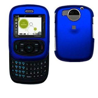 PCD TXT8026 TXTM8 Hard Plastic Snap on Cover Solid Dark Blue (Rubberized) Cricket Cell Phones & Accessories