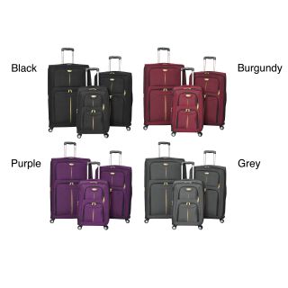 American Travel Elitist 3 piece Expandable Spinner Luggage Set