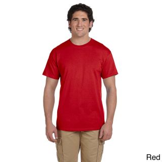Gildan Gildan Mens Ultra Cotton Tall Short Sleeve T shirt Red Size XL