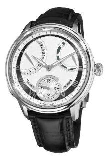 Maurice Lacroix Men's MP7268 SS001110 MasterPiece Silver and Grey Frame Dial Watch Maurice Lacroix Watches