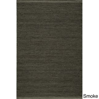 Momeni Sorrel Reversible Indoor Wool Rug (8 X 10) Brown Size 8 x 10