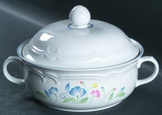 Hearthside Floral Expressions (Japan, No Center) Round Covered Vegetable, Fine C