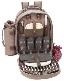 New Hudson Backpack for 4  Picnic Backpacks  Patio, Lawn & Garden