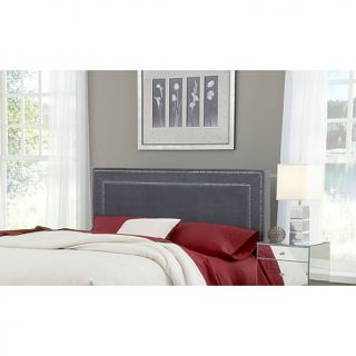 Hillsdale Furniture Amber Fabric Headboard, King   Pewter colored