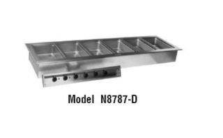 Delfield Drop In Hot Food Well Unit, 4 Pan Size