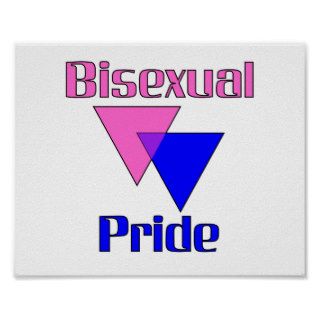 Bisexual Pride/Triangles Poster