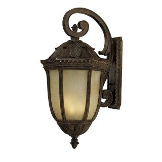 Wall mount 5 light Outdoor Black Coral Light Fixture