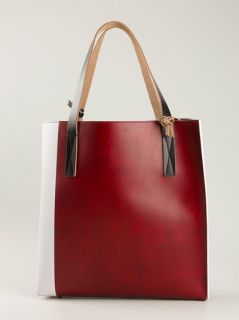 Marni Bold Striped Tote   Julian Fashion