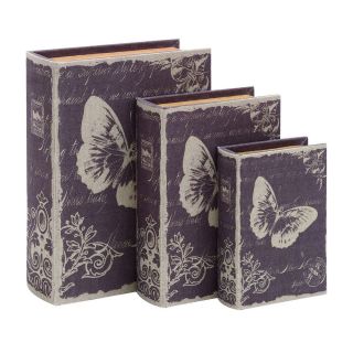 Book Box Set With Paris Butterfly Theme
