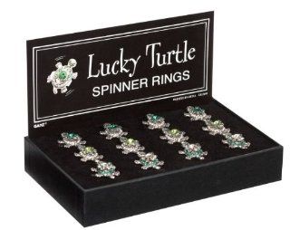 Ganz Lucky Turtle Spinner Ring Jewelry