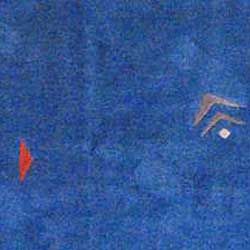 Tibetan Hand knotted Blue/ Beige Wool Rug (6' x 8'10) Herat Oriental 5x8   6x9 Rugs