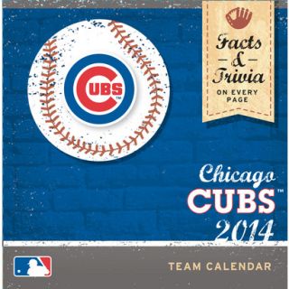 2014 Chicago Cubs Box Calendar