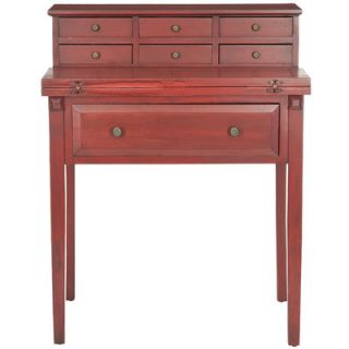 Safavieh Abigail Desk AMH6520 Finish Cherry