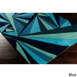 Surya Hand tufted Malene B Destinations Area Rug (8 X 11) Blue Size 8 x 11