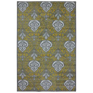 Yellow Ikat Rug (8 X 10)