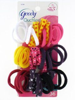 Goody Ouchless Girls Ponytailers   36 Pk. (A)  Ponytail Holders  Beauty