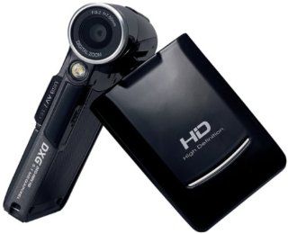 DXG DXG 569VK 5.0 Megapixel Ultra Slim High Definition Digital Video Camera In Box (Black)  Camera Recorder  Camera & Photo