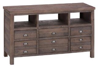 Shop Jofran 50" TV Console in Falmouth Weathered Grey at the  Furniture Store