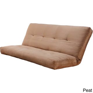 Suedette Full size Solid Futon Cover