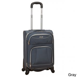 Rockland Fusion 20 inch Expandable Carry on Spinner Upright Luggage