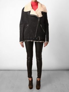 Acne Studios ‘velocite’ Suede And Shearling Jacket