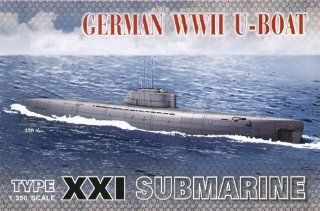 XXI U Boat Submarine 1 350 AFV Club Toys & Games