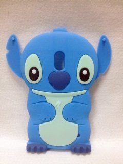 3D Blue Stitch & Lilo Soft Silicone Case Cover For Mobile Cell Phone (NOKIA lumia 620) Cell Phones & Accessories