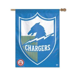 Wincraft San Diego Chargers 27x37 Vertical AFL Flag   San Diego Chargers One Size  Sports Fan Outdoor Flags  Sports & Outdoors