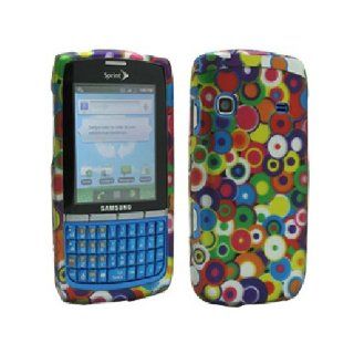 Colorful Hard Snap On Cover Case for Samsung Replenish SPH M580 Cell Phones & Accessories