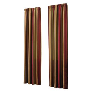 allen + roth 84 in L Red Alison Curtain Panel