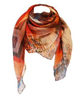 women's space machine scarf by treefire