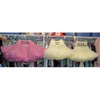 Malco Modes Knee Length Chiffon Petticoat with Fluff (Style 582) Malco Modes Clothing