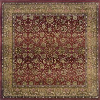 Generations Red/ Beige Rug (8 Square)