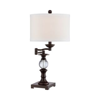 Quoizel Portable Palladian Bronze Finish 24 inch Table Lamp