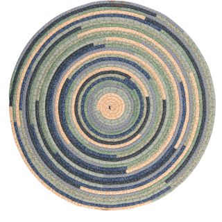 Artisan Multicolored Area Rug (6 Round)