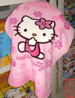 Hello Kitty Camp Bed Car Fleece Baby Blanket Scenic Cover Throw Small Size  Other Products  