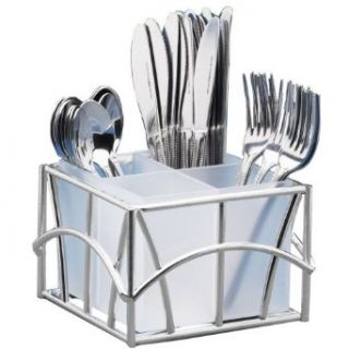 Cal Mil 587 49 Silver Wire Frame Sunrise Cutlery Holder