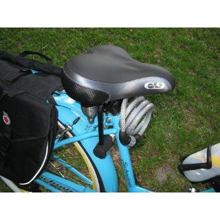 Sunlite Cloud 9 Bicycle Suspension Cruiser Saddle, Cruiser Gel, Tri color Black  Bike Saddles And Seats  Sports & Outdoors