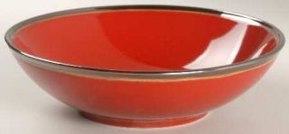 Gourmet Expressions Caterina Red Soup/Cereal Bowl, Fine China Dinnerware   All R