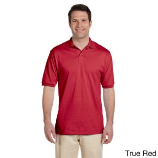 Jerzees Jerzees Mens 50/50 Spotsheild Jersey Polo Shirt Red Size XXL