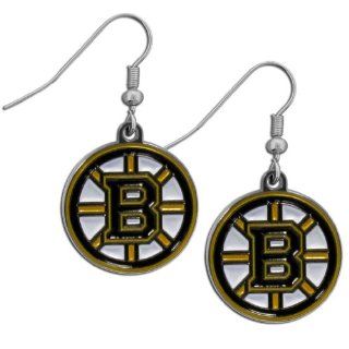 NHL Boston Bruins Dangle Earrings  Sports Fan Earrings  Sports & Outdoors